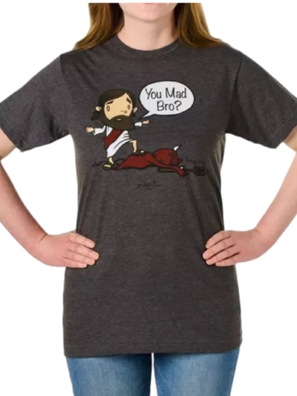 Graphic Tee - 'You Mad Bro?'